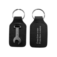 Picture of Keyring with PU fob